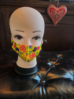 Load image into Gallery viewer, Kids Face Masks - Yellow
