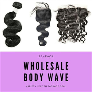 Malaysian Body Wave Variety Length Wholesale Package